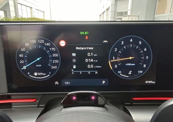 Hyundai Kona cena 148900 przebieg: 4800, rok produkcji 2023 z Poddębice małe 596